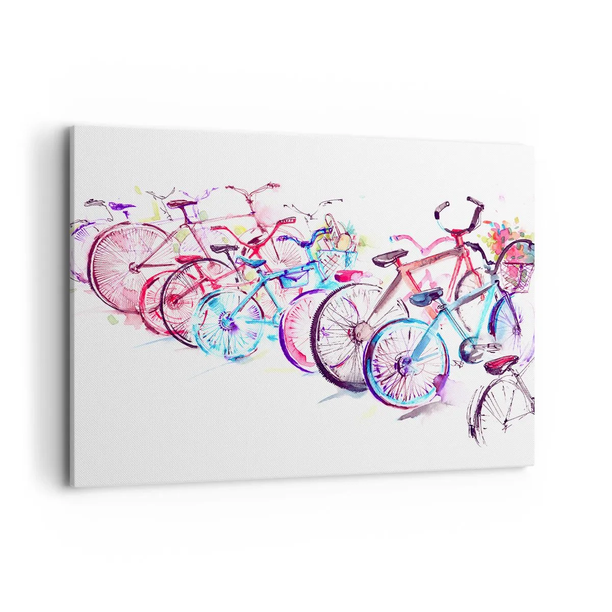 Schilderen op canvas - Congres van de Antymoto-club - 100x70 cm