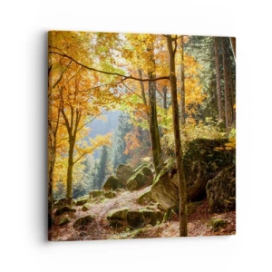 Schilderen op canvas - Tijd om te ontspannen - 30x30 cm