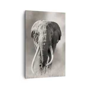 Schilderen op canvas - Afrikaanse patriarch - 80x120 cm