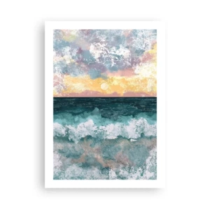 Poster - Water, licht, lucht - 50x70 cm