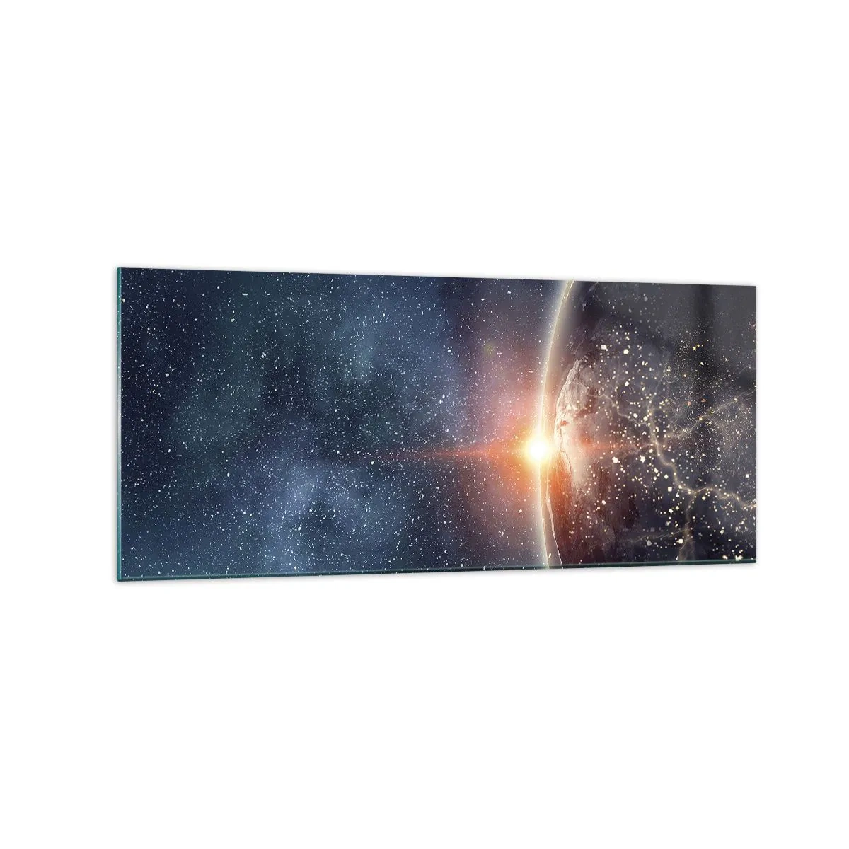 Schilderen op glas - In een nieuw perspectief - 120x50 cm