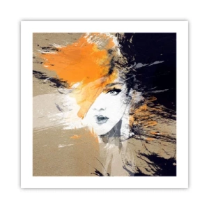 Poster - En er is licht - 50x50 cm