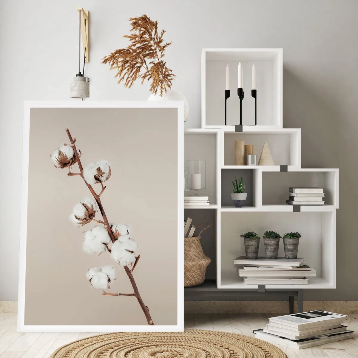 Poster - Aan de bron van zachtheid - 40x50 cm