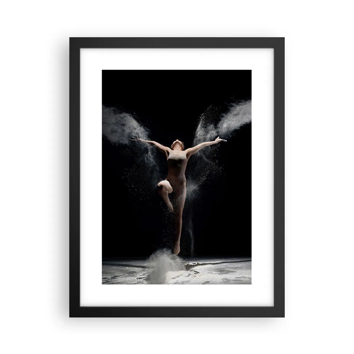 Poster in een zwarte lijst - Elfen bestaan - 30x40 cm