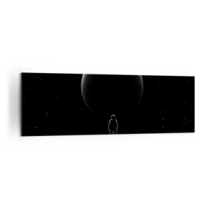 Schilderen op canvas - Oog in oog - 160x50 cm