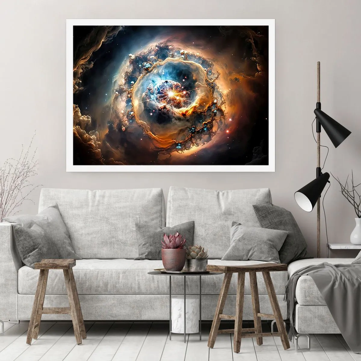 Poster - Begin - 70x50 cm