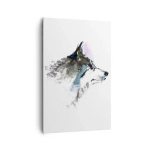 Schilderen op canvas - Als we het over de duivel hebben - 80x120 cm