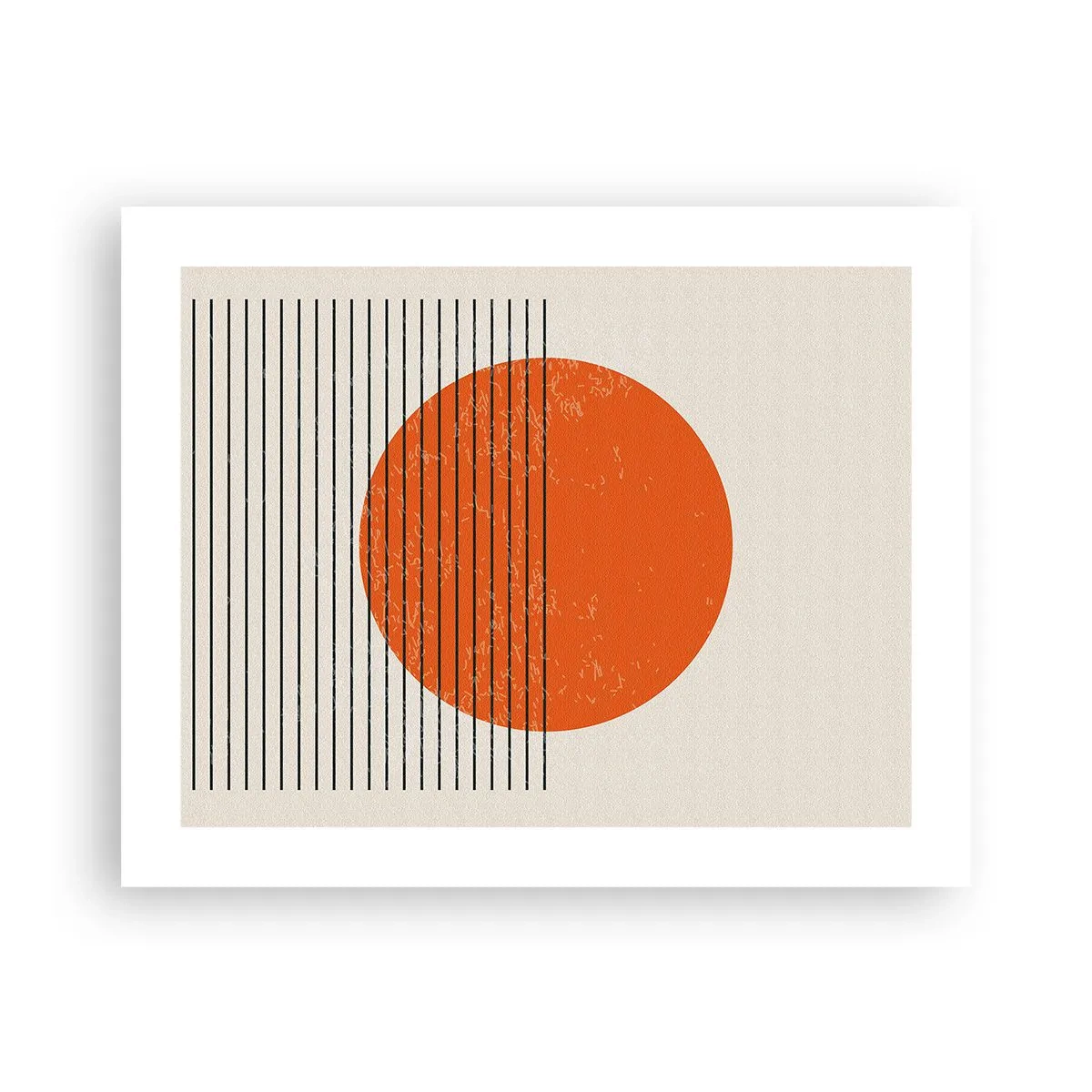 Poster - Altijd de zon - 50x40 cm