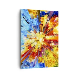 Schilderen op canvas - In medias res - 50x70 cm