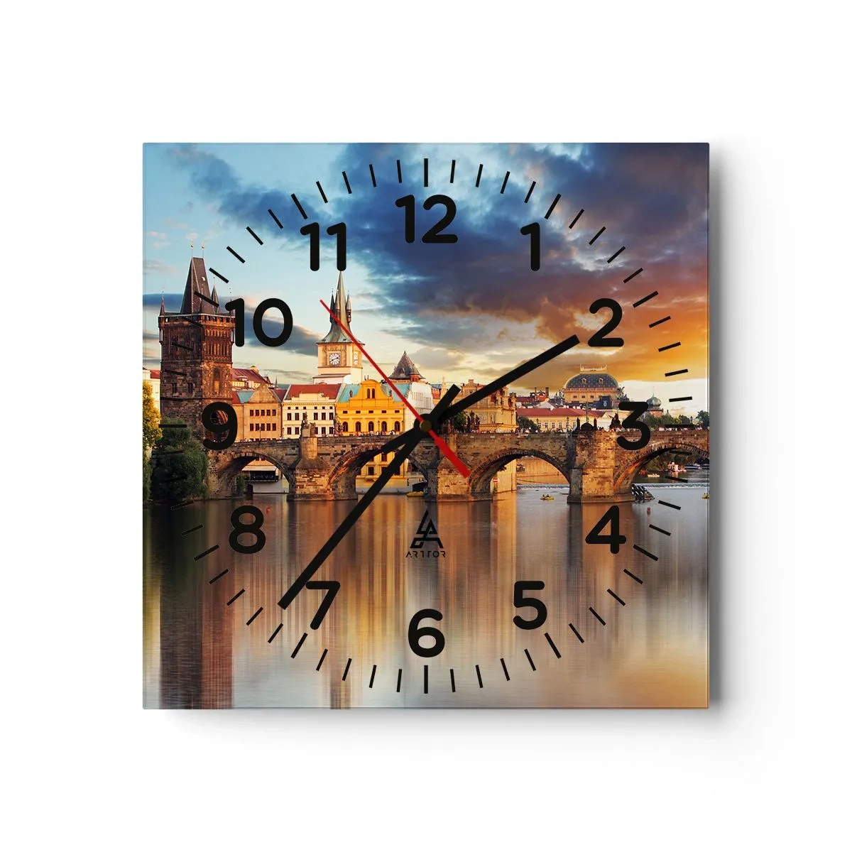 Wandklok - Klok - Eeuwenlang mooi - 30x30 cm
