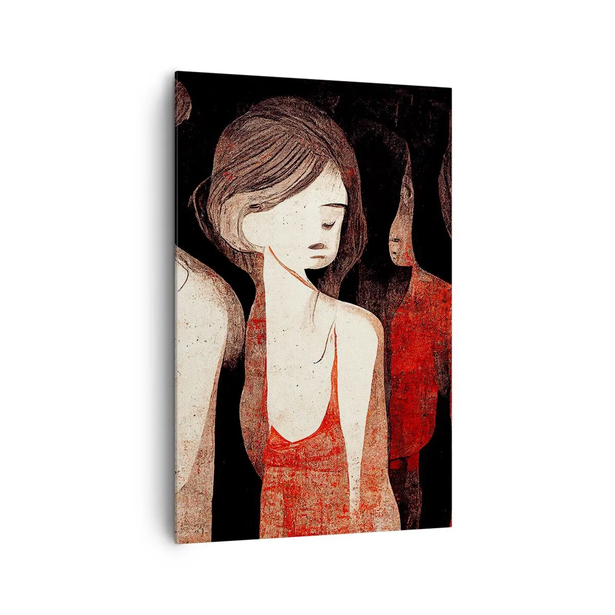Schilderen op canvas - Madonna's van duisternis - 80x120 cm