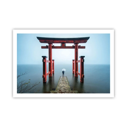 Poster - Japanse mijmering - 91x61 cm
