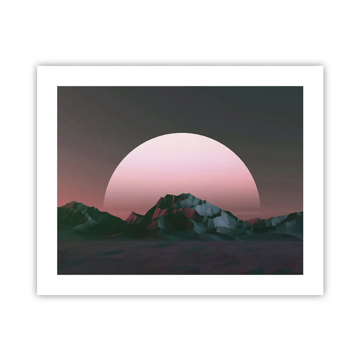 Poster - In een naburig sterrenstelsel - 50x40 cm