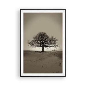 Poster in een zwarte lijst - Van hier tot in de eeuwigheid - 61x91 cm