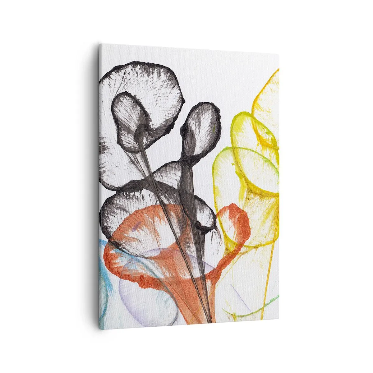 Schilderen op canvas - Bloemen met een ziel - 50x70 cm