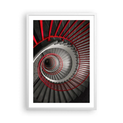 Poster in een witte lijst - Architectuur plezier - 50x70 cm