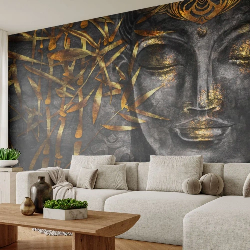 Fotobehang Premium Sand - Voel de rust - Boeddha, Cultuur, Azië - 350x256 cm