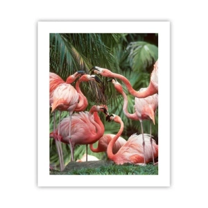 Poster - Middag roddels - 40x50 cm