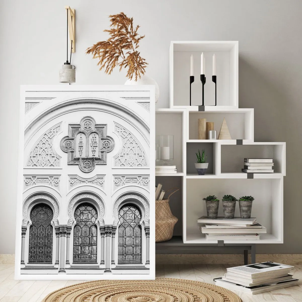 Poster - Op de grens van culturen - 40x50 cm