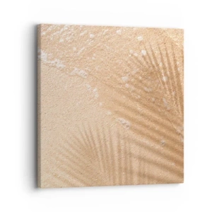 Schilderen op canvas - De schaduw van een hete zomer - 30x30 cm