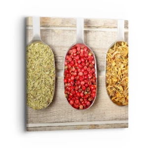 Schilderen op canvas - Keuken magie - 40x40 cm