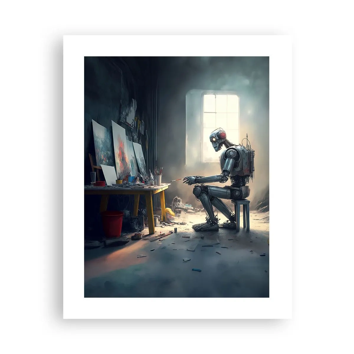 Poster - De scheppingsdaad - 40x50 cm