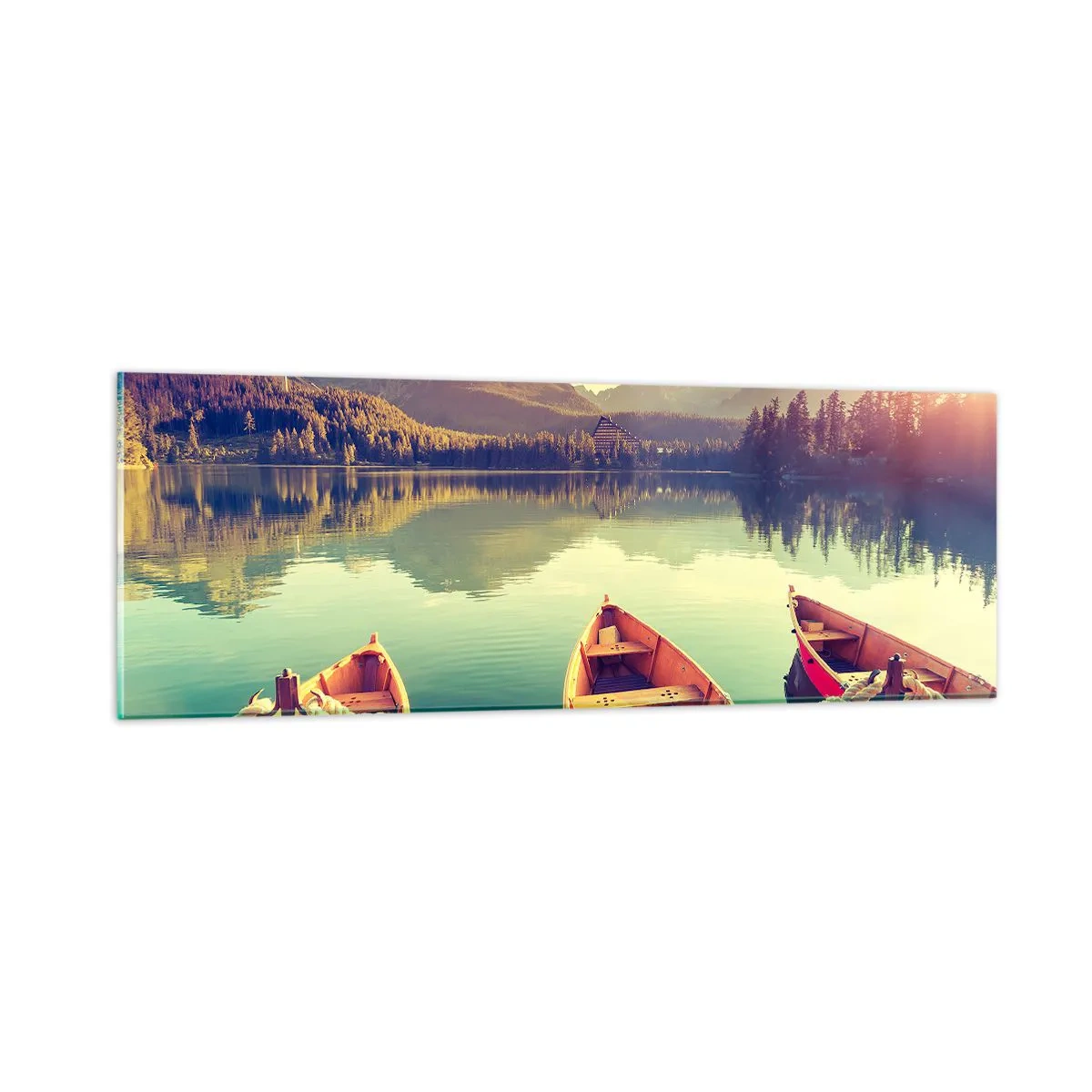 Schilderen op glas - Leef volgens haar wetten - 90x30 cm