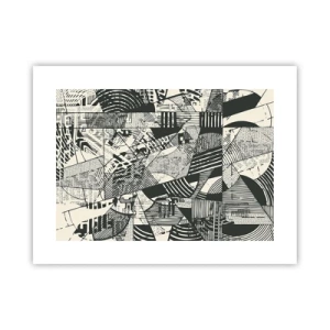 Poster - De dynamiek van nu - 40x30 cm