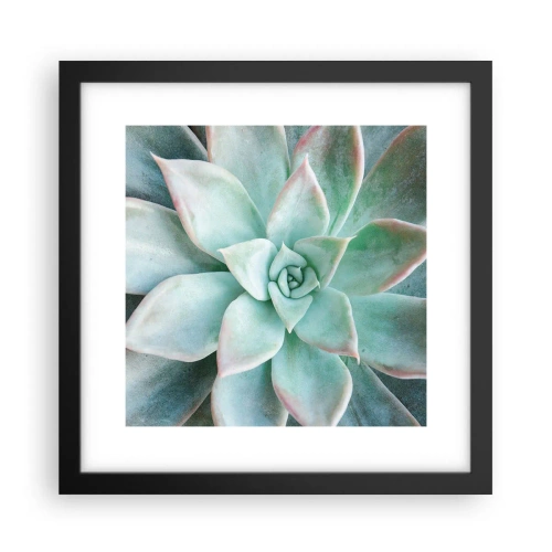 Poster in een zwarte lijst - Het hart van de woestijn - 30x30 cm