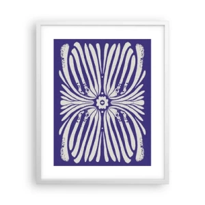 Poster in een witte lijst - Etnische inspiraties - 40x50 cm