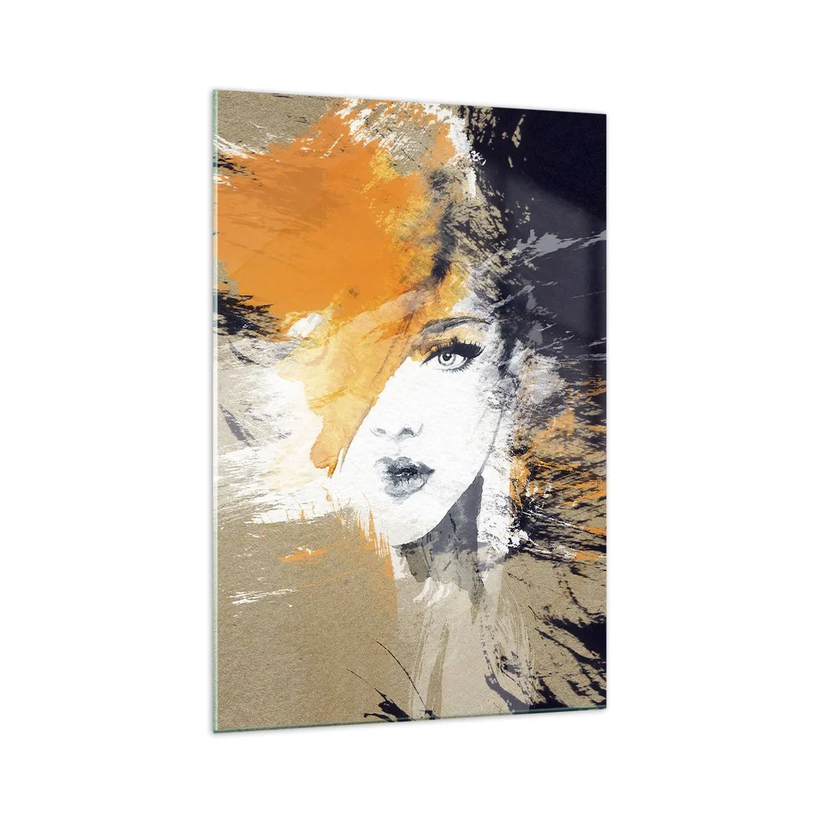 Schilderen op glas - En er is licht - 70x100 cm