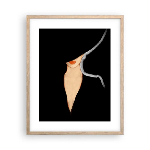 Een poster in een licht eiken lijst - Elegantie en stijl - 40x50 cm