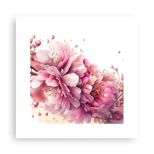 Poster - Kersenbloesem - 30x30 cm