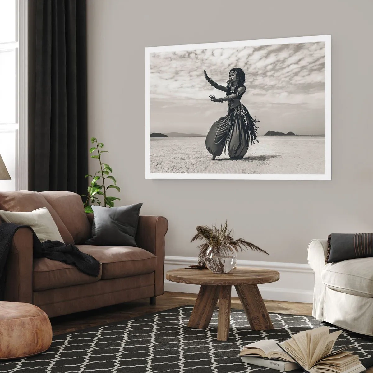 Poster - De dans van de zuidelijke eilanden - 70x50 cm