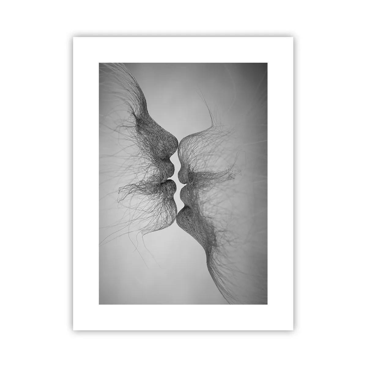 Poster - Kus van de wind - 30x40 cm
