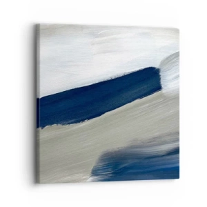Schilderen op canvas - Ontmoeting met witheid - 30x30 cm