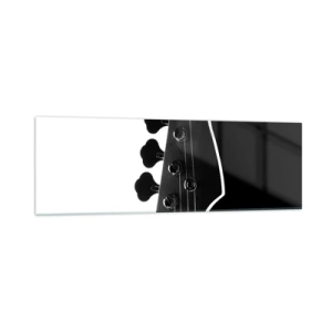 Schilderen op glas - Rock stilte - 160x50 cm