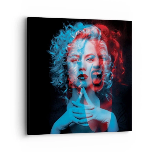Schilderen op canvas - Alter ego - 40x40 cm