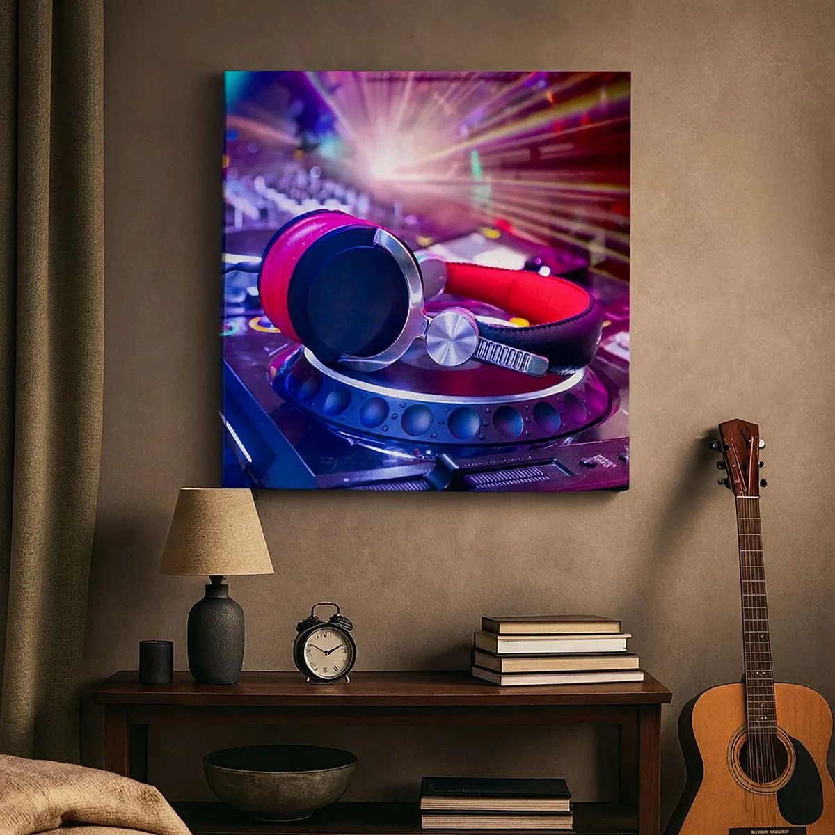 Schilderen op canvas - Het zal, het zal gebeuren - 30x30 cm