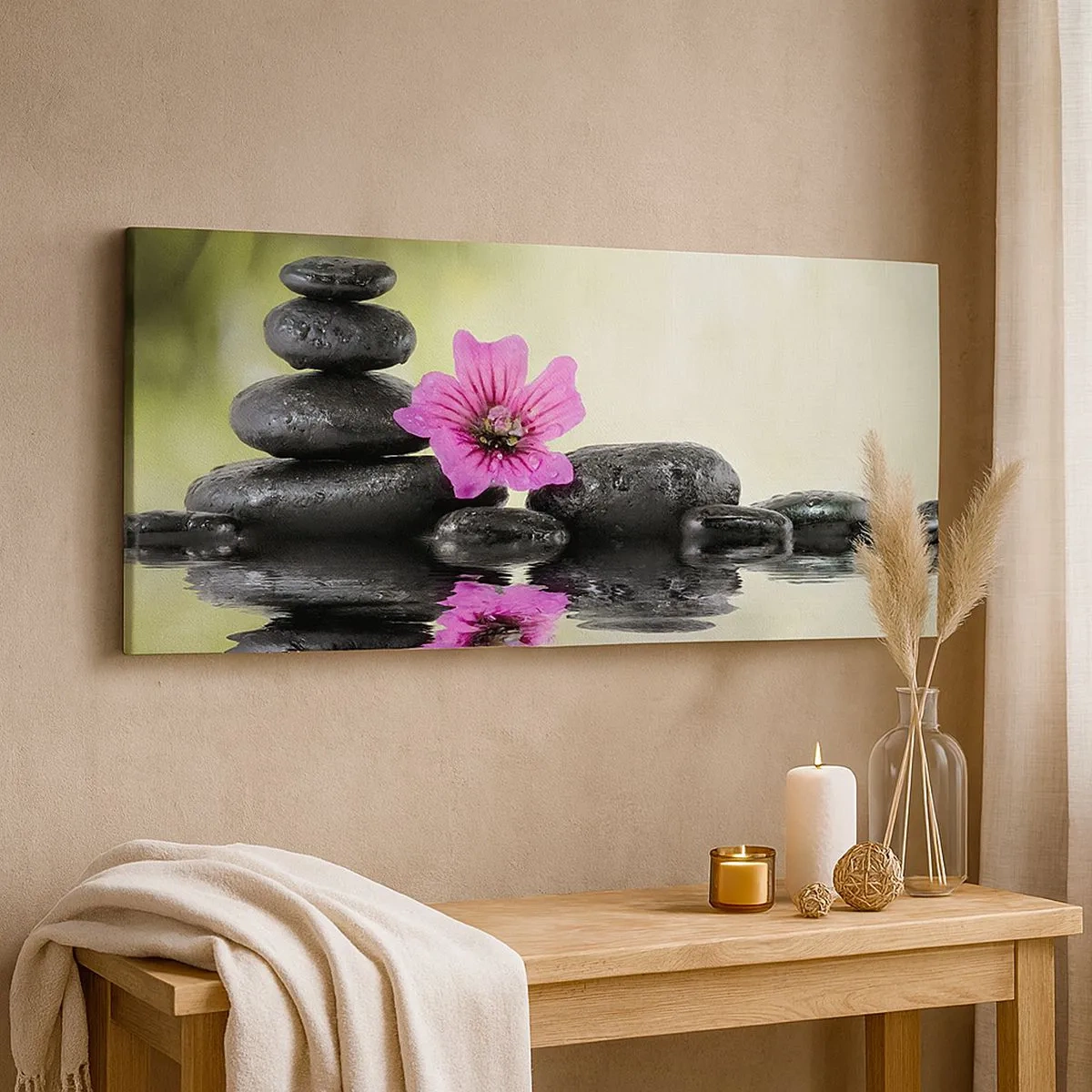 Schilderen op canvas - Tijd voor de ziel - 100x40 cm