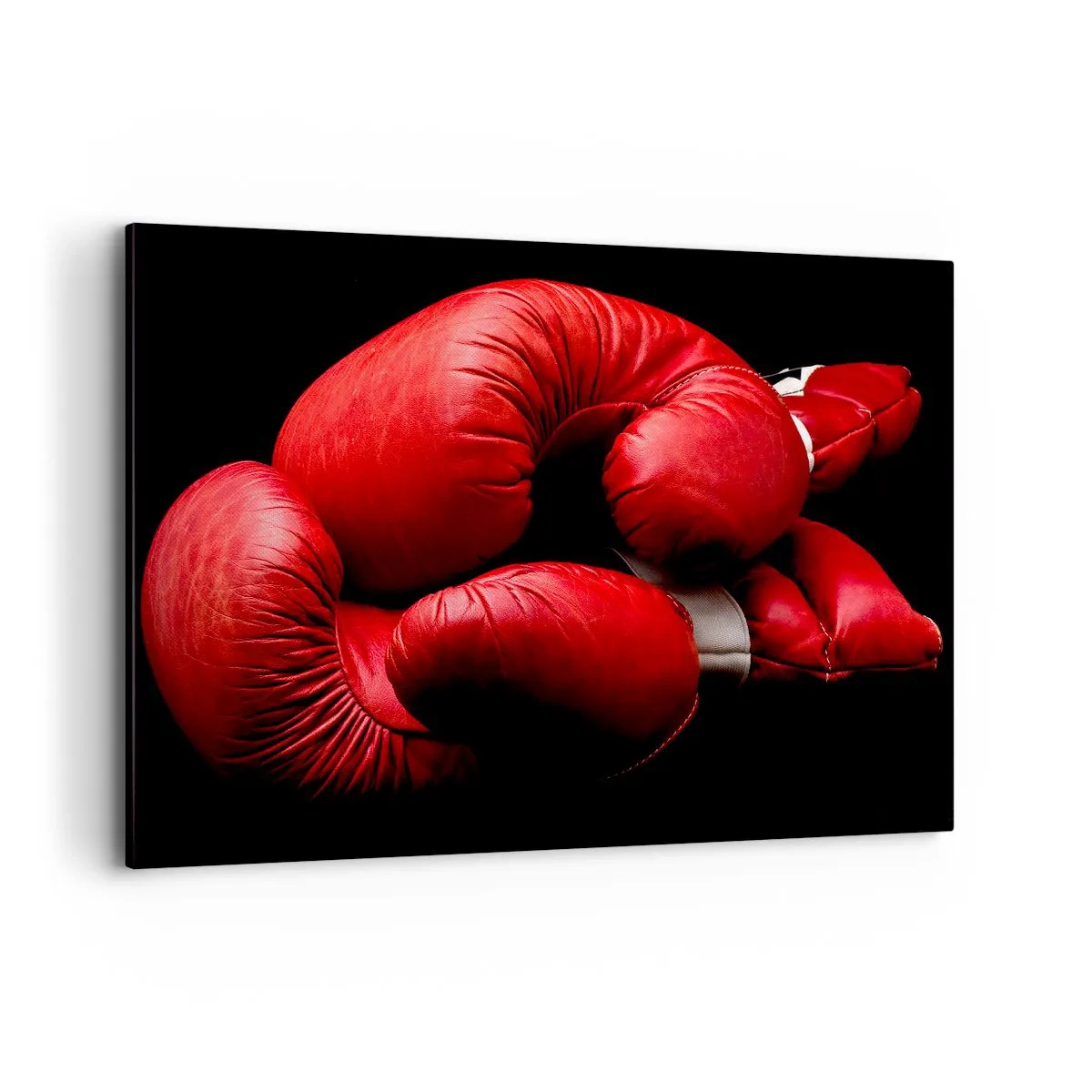 Schilderen op canvas - De emoties van het gevecht met ons - 120x80 cm