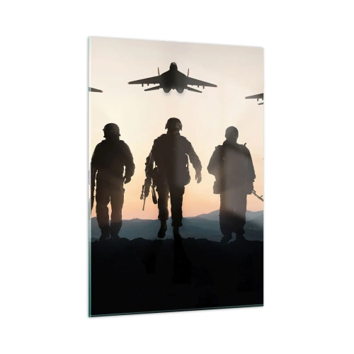 Schilderen op glas - Welkom in onze wereld - 50x70 cm