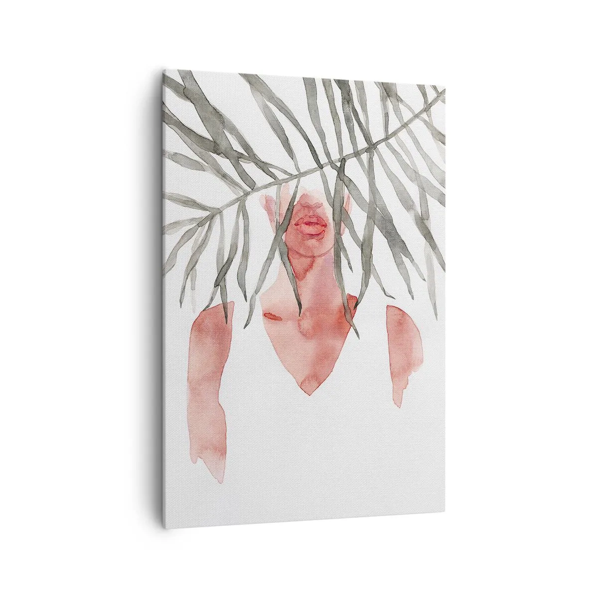 Schilderen op canvas - Vrouwe van de tropen - 70x100 cm