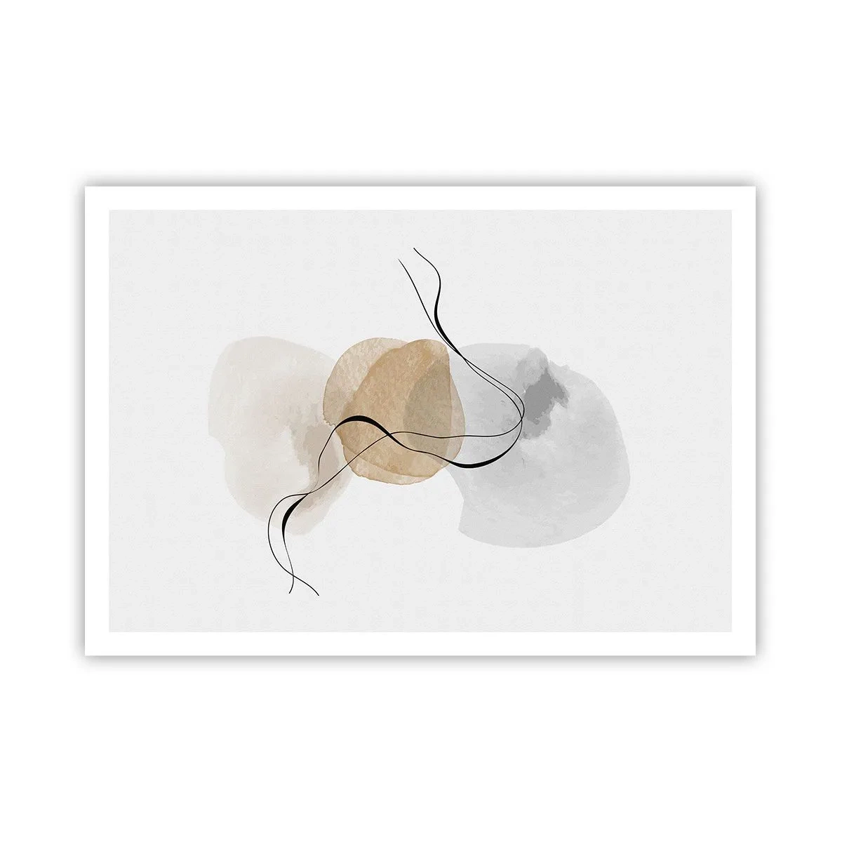Poster - Lucht kralen - 100x70 cm