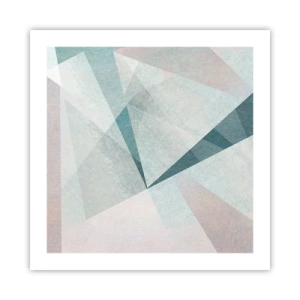 Poster - Makkelijk maar dynamisch - 50x50 cm