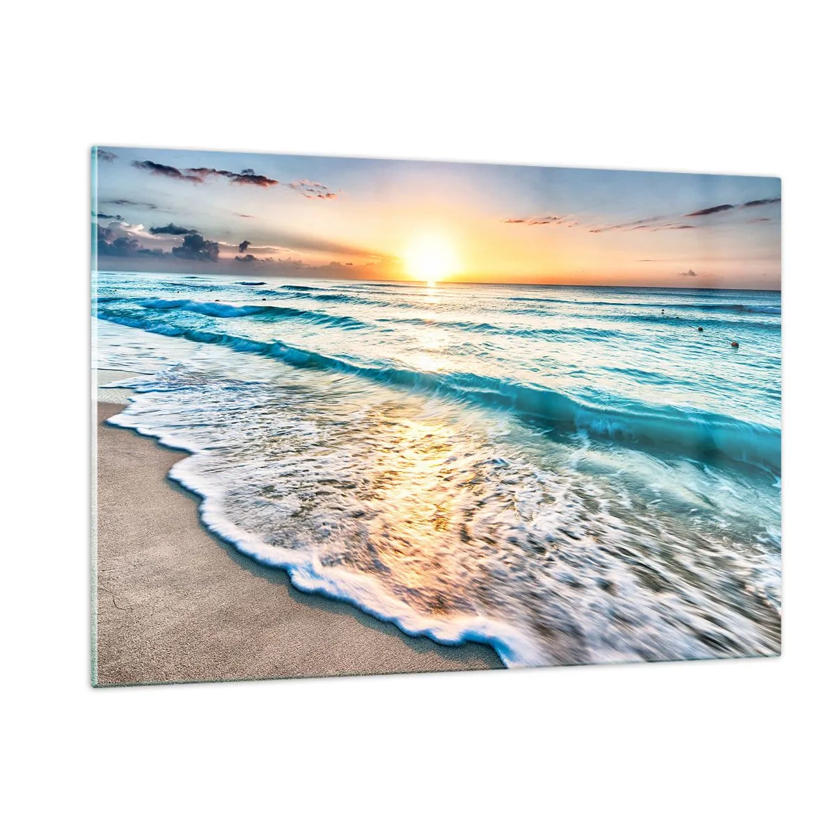 Schilderen op glas - Een uitzicht dat de moeite waard is - 120x80 cm