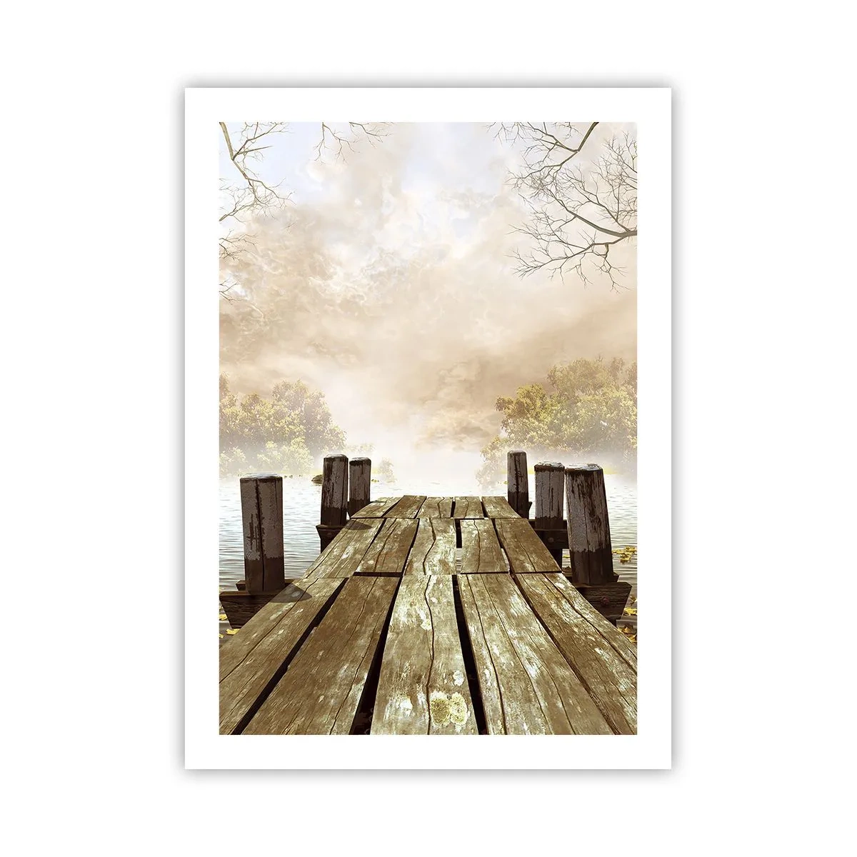 Poster - Het milde verdriet van de herfst - 50x70 cm