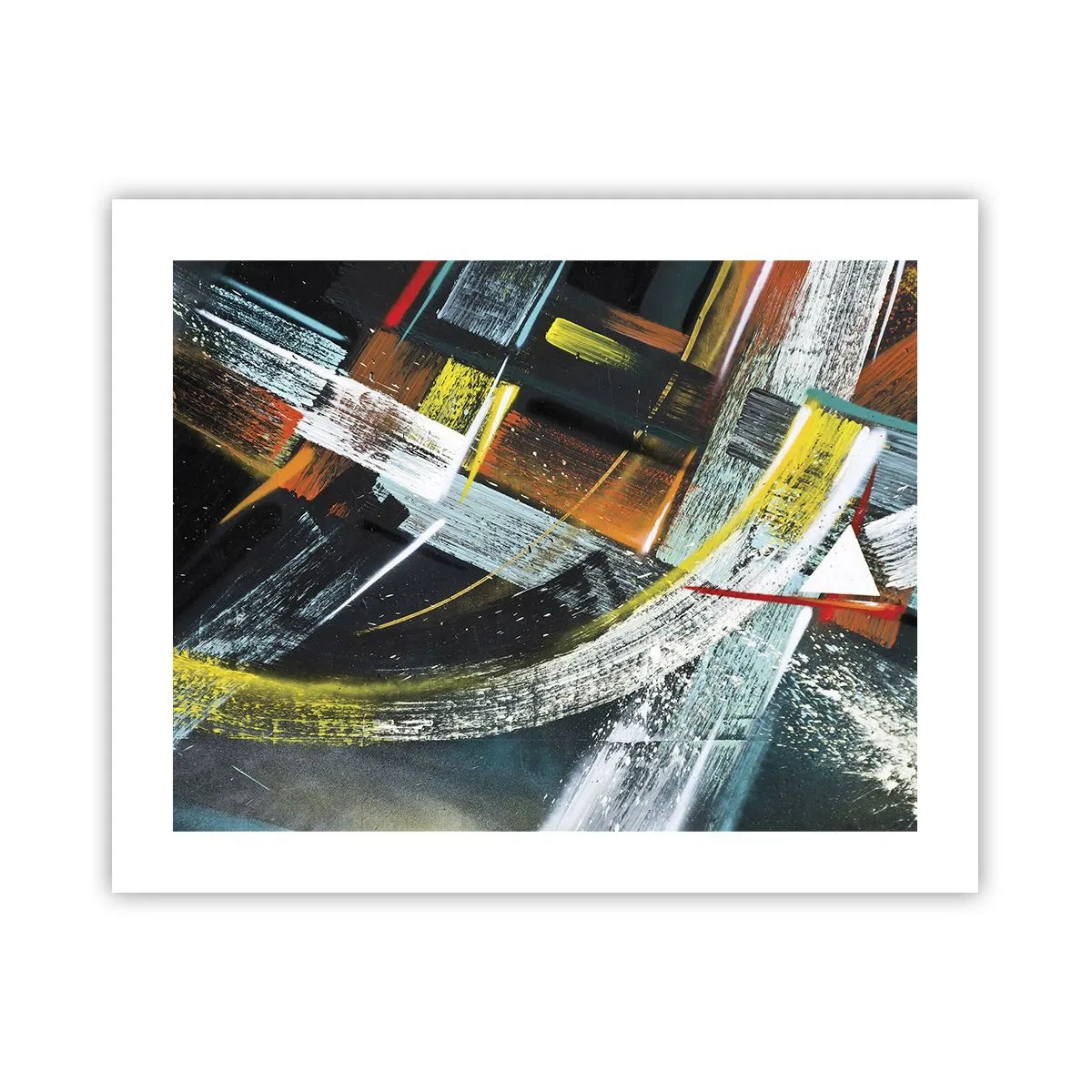 Poster - De energie van beweging - 50x40 cm