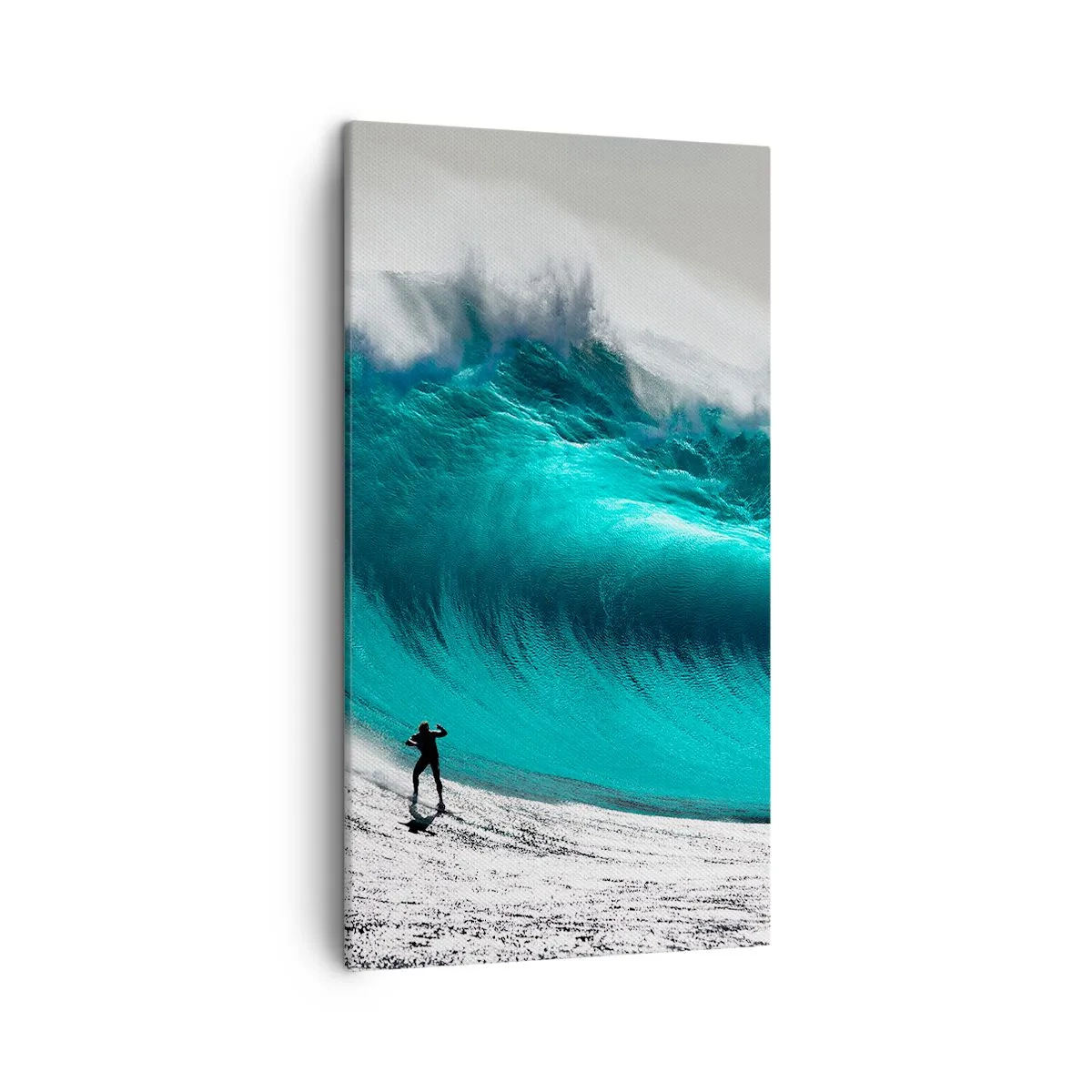 Schilderen op canvas - Uitdaging aanvaard - 45x80 cm