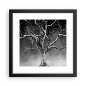 Poster in een zwarte lijst - Oorspronkelijk en heilig - 30x30 cm